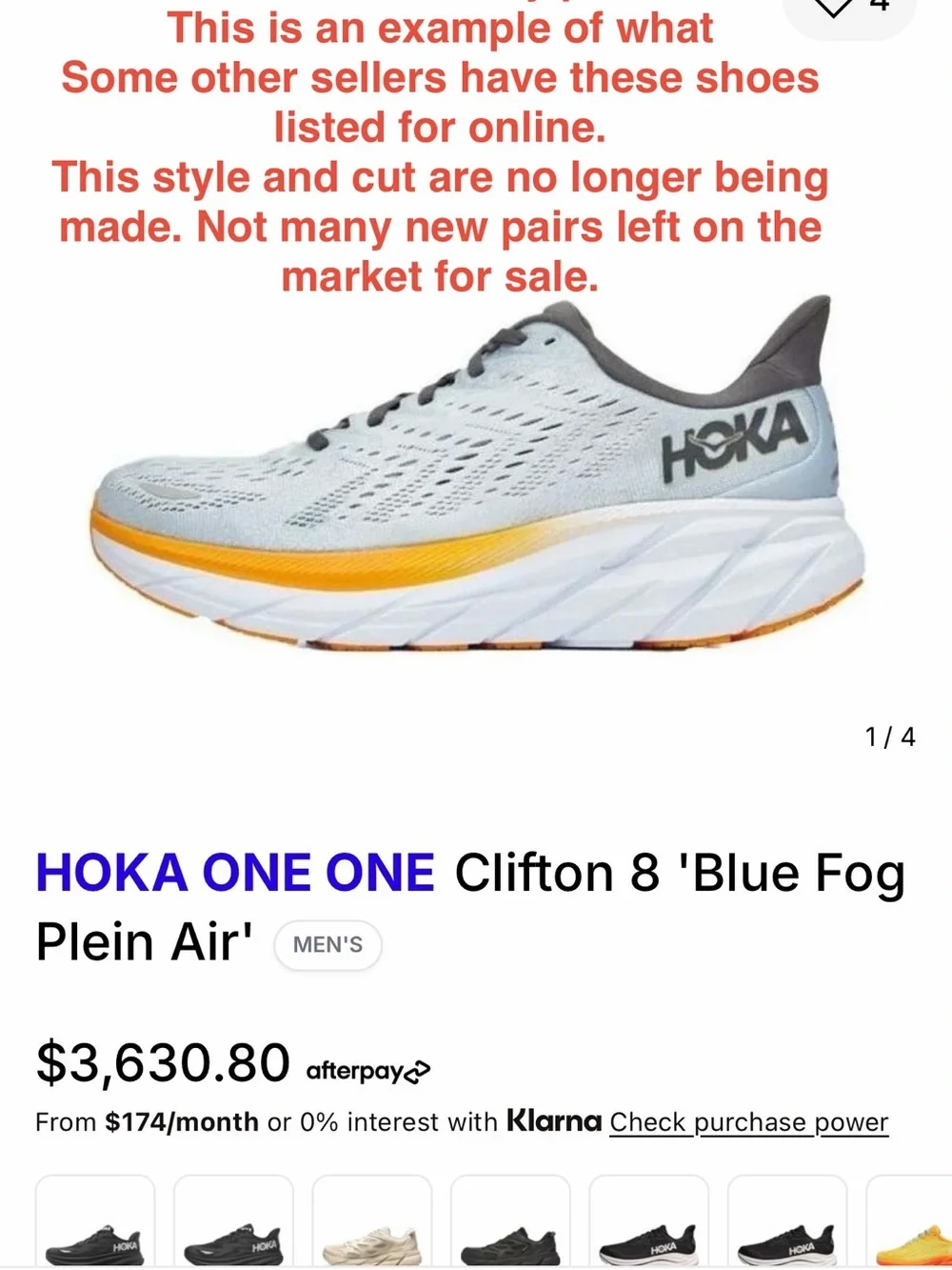 Hoka this shoe